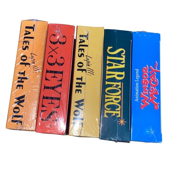 VHS Anime Classics Video Classics Winsor McCay Star Force Lupin III Tales of the - Picture 3 of 6